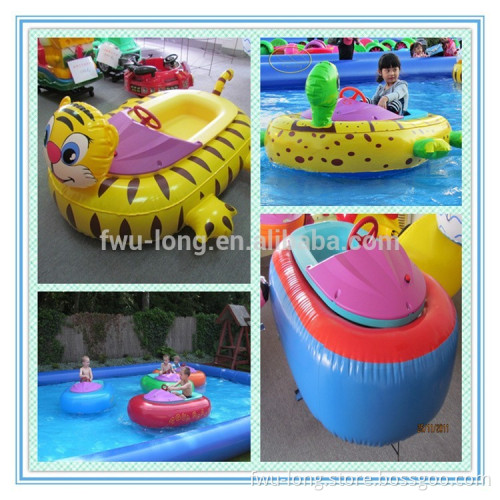 Fwulong Hot-selling PVC 0.65mm water bumper boat for adult